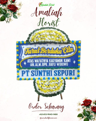 Papan Bunga Duka di Dukupuntang